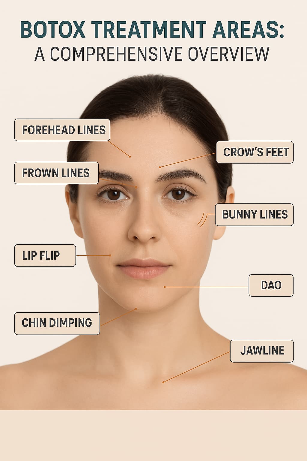 Botox Treatment Areas